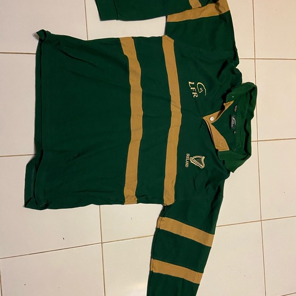 Irish Harp Rugby Shirt - Picture 1 of 6